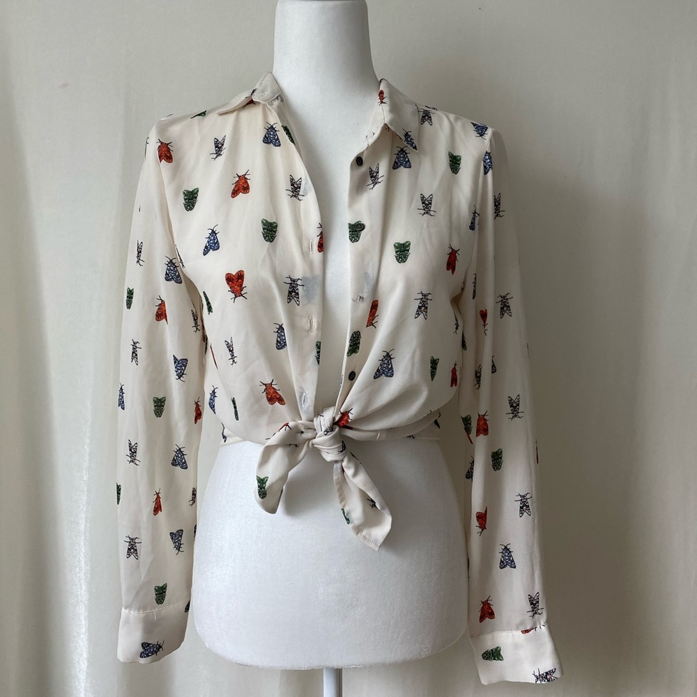 Moth long sleeve button up